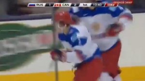 Hockey WC U20 Russia 1 2 Canada goal Yudin   Хоккей ЧМ до 20 лет Россия 1 2 Канада гол Юдин