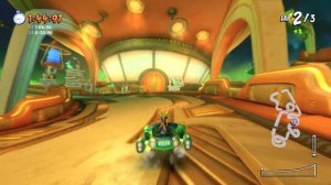 Crash Team Racing Nitro Fueled Drive-Thru Danger Time Trial