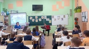 Выступление перед классом в школе на 8 марта