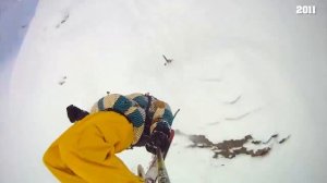 Ski Extreme Freeride with Mickael Bimboes in Powder with Backflip and Competition