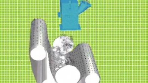 Технология обработки на дробемете барабанного типа