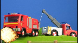 Пожарный спасательная операция Юпитер с эвакуатором Феникс