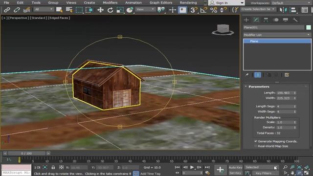 how to modeling village location in 3ds max for i clone 7 tutorial in Urdu смотреть онлайн