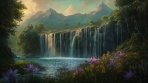 Релакс, Музыка Для Сна И Медитации, Водопады, Природа Звуки Реки !!!