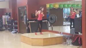 Salsa Mujer Latina Zumba Dance