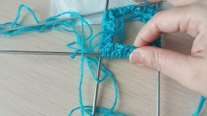 снова начала вязать носки