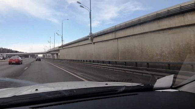 Больница в Коммунарке - вид с трассы - Глобальная волна