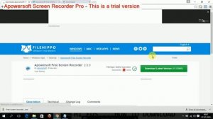 HOW TO DOWNLOAD SCREEN RECORDER................TRIAL VERSION ..