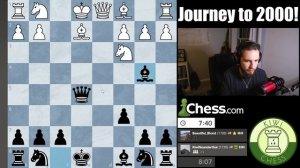 Chess Journey to 2000 ELO! Day 110 (HAD TO PLAY ANOTHER)