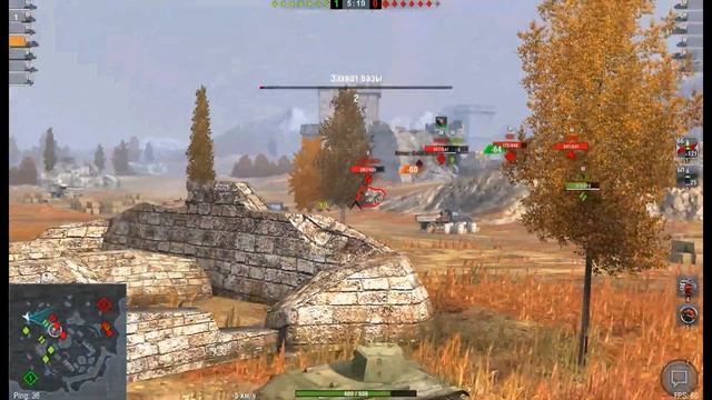 Обзор на ЛТП танк 3 уровня WOT Blitz. Хорошист
