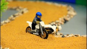 Lego Motocross Race Stop Motion