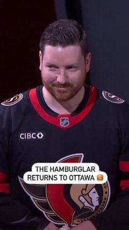 Fan Throws A Burger on The Ice For The Hamburglar