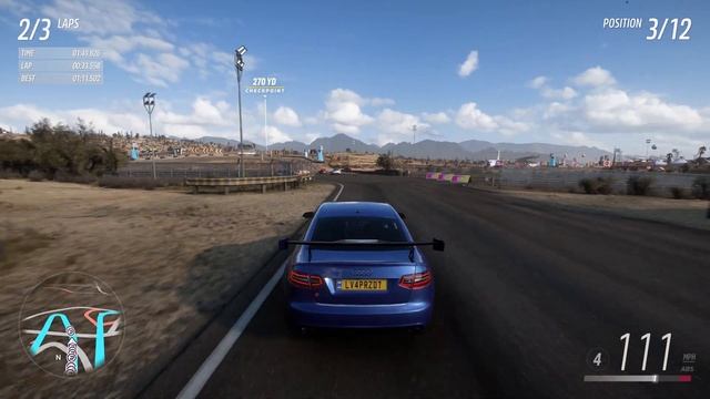 Racing My Tuned 2009 Audi RS6 in Forza Horizon 5 смотреть онлайн