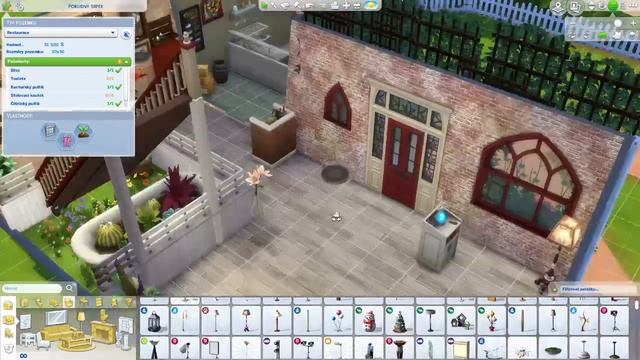 The sims 4 / Speedbuild / Restaurant 👩🏼🍳/ Vintage Breath / Tanallea / NO CC смотреть онлайн