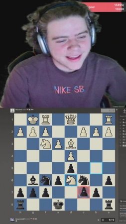 Chess.com got tired of me losing #chess #youtubeshorts #blunder