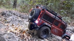 Обзор Traxxas TRX-4 в движении