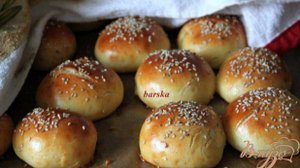 Картофельные булочки с кунжутом