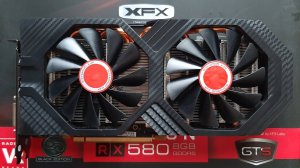 Проверка XFX Radeon RX580 8G Black Edition (SN: T1Y093062)