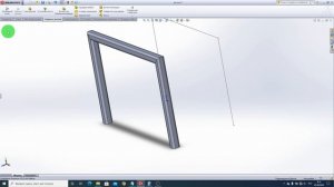 Solidworks  Урок №6 -  Построение сварных конструкций в Solidworks . #Solidworks.