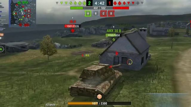 World Of Tanks Blitz - E 100(Mastery Ace,6,5k dmg,3 kills) смотреть онлайн