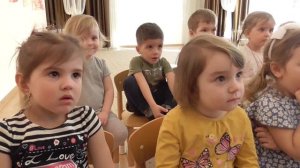 Музыкальное занятие в младшей группе «Весело весну встречаем!». Школа 1770 (дошкольные группы)