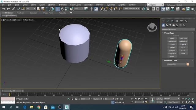 3ds Max Part 3 | Membuat Objek Extended Primitive
