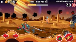 BOSS HELLACOPTER VS ALL 19 TANKS in Hills of Steel. Games Tanks