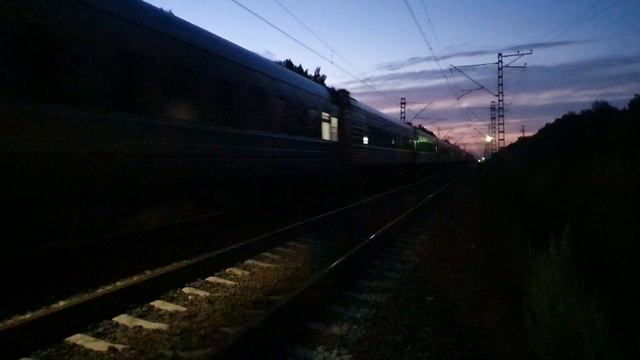 Ночная семёрочка с поездом №99 Москва-Белгород | 92 км - Авангард