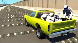 Более 100 лежачих полицейских подряд На скоростном тестировании