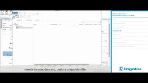 Rigaku SmartLab Studio II Software - Audit Trail