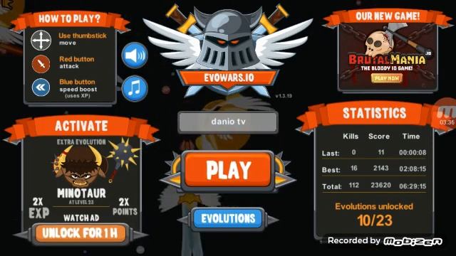 Evo wars. IO 5 Słabo