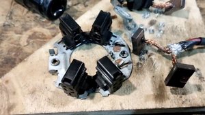 двигатель для лебёдки из стартера