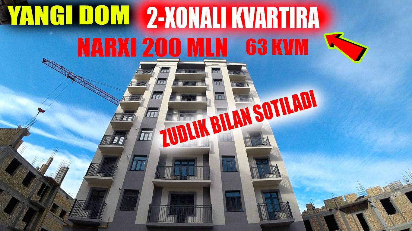 Urganch shahrida 2-xonali kvartira sotiladi