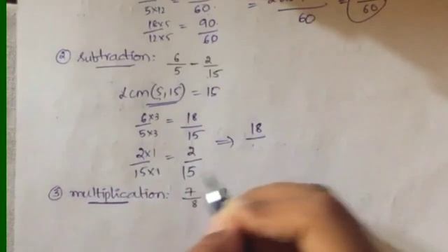 #7 Operations on Rational Numbers( Addition,subtraction,multiplication,division ) | chapter-1 |G-8