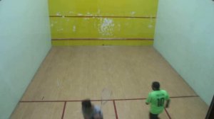 Mini Olympics - Squash - Fawad vs. Irshad (Set 1)