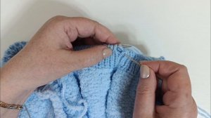 Как закрыть петли полой резинки иглой, самый простой способ!