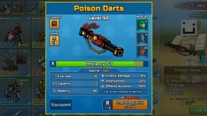 legendary poison darts! | Pixel gun 3d