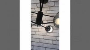 Люстра потолочная Seven Fires ЭЙМИ SF3309/8C-MBK+CR