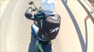 test rotor 360 gopro bord de cote moto
