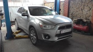 Замена приводного ремня и роликов на Mitsubishi Outlander Sport 2,0 Мицубиси Аутлендер 2014