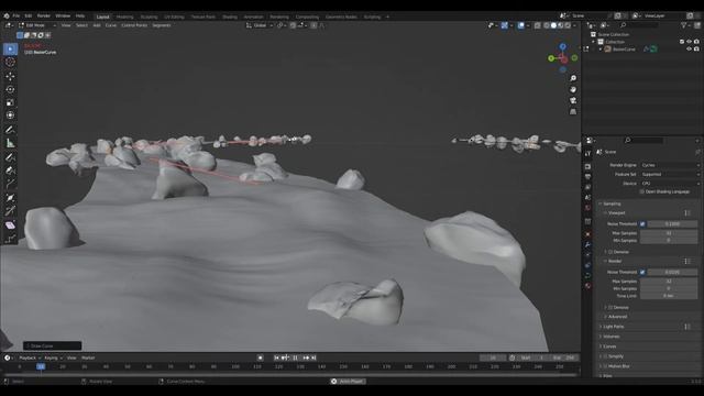 Realistic River Generator in Blender смотреть онлайн