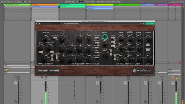 Model 72 Synthesizer System: Overview – Softube