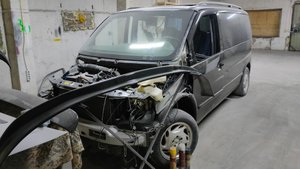 Кузовной ремонт Mersedes Vito. Часть1
