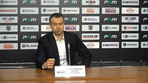 "Лада" (Тольятти) - "Челмет" (Челябинск) | пресс-конференция | Максим Смельницкий