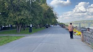 Обзор на набережную г. Кемерово