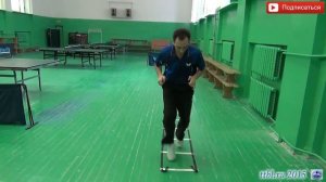 Уроки настольного тенниса  Часть 7 Физическая подготовка Lessons 7