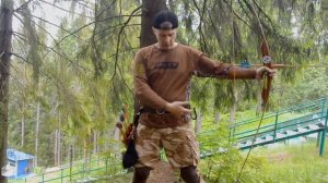 Особенности техники стрельбы и стойки в полевой стрельбе из лука.