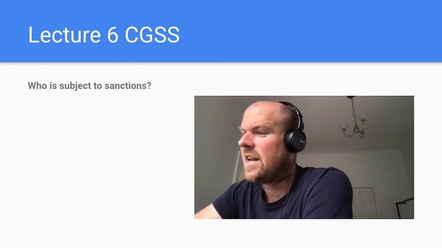 Certified Global Sanctions Specialist (CGSS) Lecture 6 KYCbootcamp.com смотреть онлайн