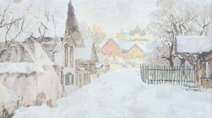 Зима в картинах русских художников 1