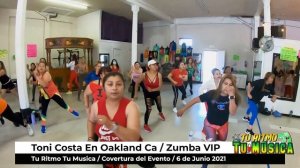 Zumba Oakland Ca Con Toni Costa